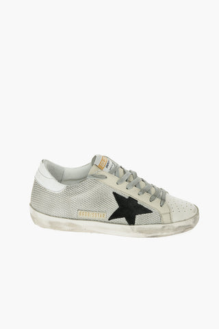 Basket Wave Fabric Vintage Effect SUPER-STAR Low-Top Sneakers