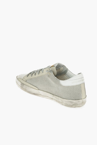Basket Wave Fabric Vintage Effect SUPER-STAR Low-Top Sneakers