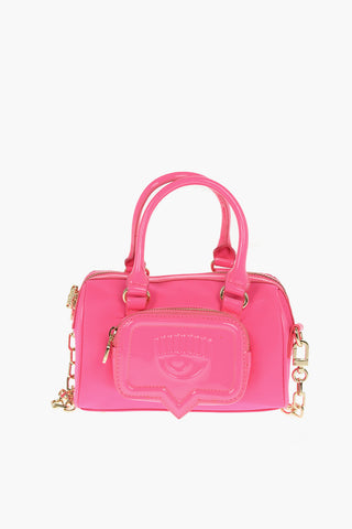 Mini Bauletto EYELIKE POCKET Fluo con Catena Dorata