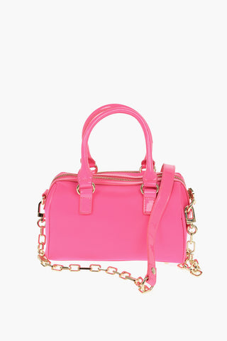 Mini Bauletto EYELIKE POCKET Fluo con Catena Dorata