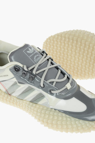 CRAIG GREEN Rubberised Fabric  CG POLTA AKH I Low-Top Sneakers With Contrast Panels Detail