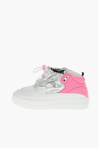 Sneakers DIVA in Ecopelle e Chiusura con Coulisse