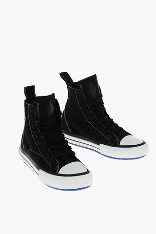 Fabric High-Top Sneakers