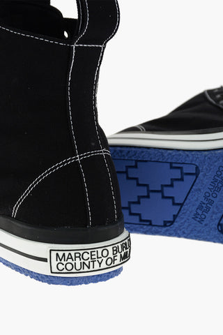 Fabric High-Top Sneakers