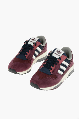 Leather and Fabric ZX 420 Sneakers