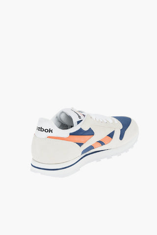 BRONZE Fabric and Leather Sneakers