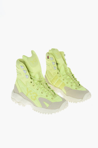 ADIDAS Contrasting Details Fluo NOTOMA High-Top Sneakers with Track Sole