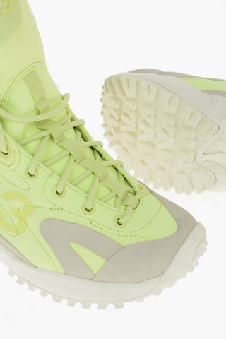 ADIDAS Contrasting Details Fluo NOTOMA High-Top Sneakers with Track Sole