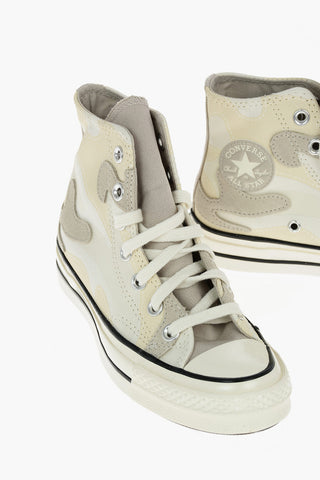 ALL STAR CHUCK TAYLOR Camouflage Effect Fabric High-Top Sneakers