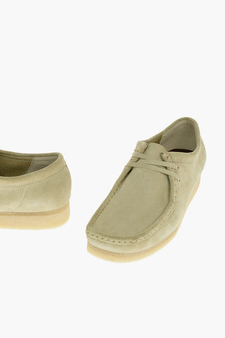 Polacchine WALLABEE in Suede con Suola in Gomma