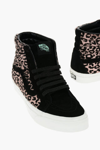 Animal Patterned Ponyskin SK8-HI Sneakers