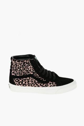 Animal Patterned Ponyskin SK8-HI Sneakers