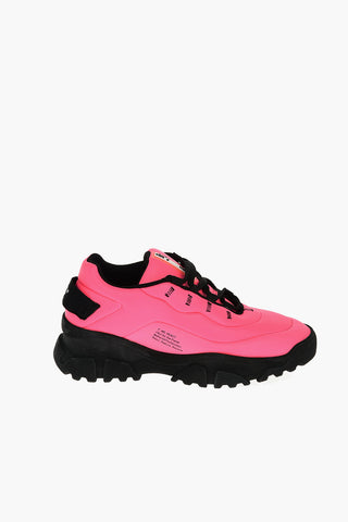 Contrasting Details Faux Leather MAYLA TYLA Sneakers