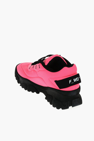 Contrasting Details Faux Leather MAYLA TYLA Sneakers