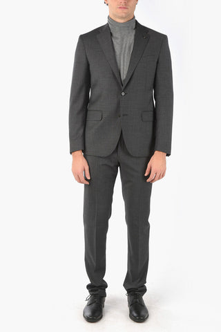 CC COLLECTION Notch Lapel RIGHT Micro Houndstooth Suit