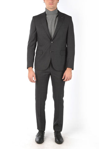 CC COLLECTION Abito 2 Bottoni RIGHT con Motivo District Check