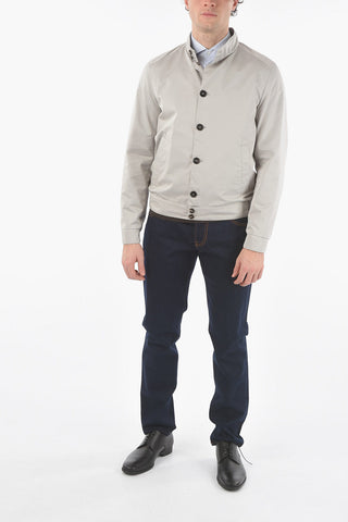 Short Jacket HANSON WASH with Front Buttons