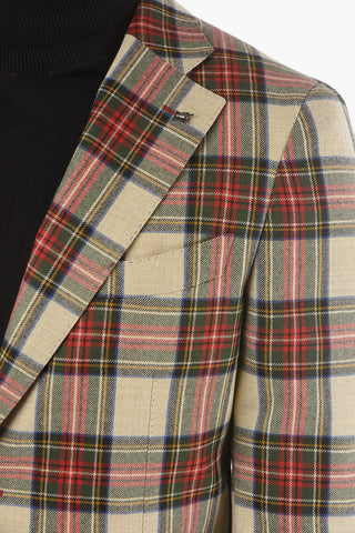 CC COLLECTION Blazer Semifoderato REWARD con Motivo Plaid Check