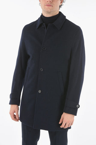 CC COLLECTION O. COAT Houndstooth Wool Blend Quilted Coat