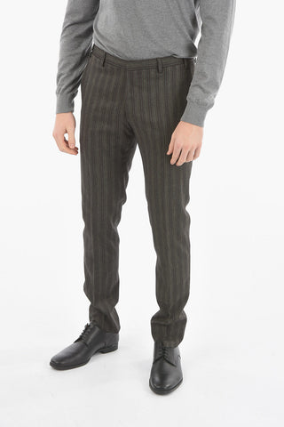 CC COLLECTION Virgin wool-blend RESET Suit with Peak Lapel