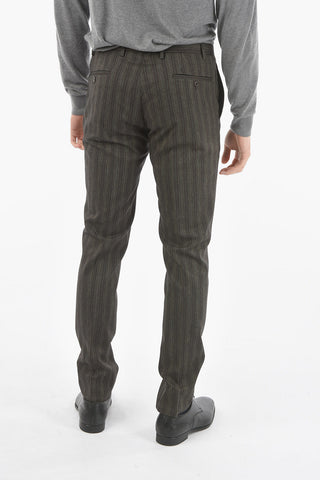 CC COLLECTION Virgin wool-blend RESET Suit with Peak Lapel