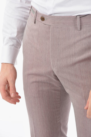 4 Pocket Virgin Wool Regular Fit Pants