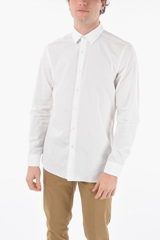 CC CCOLLECTION Cotton Shirt with Spread Collar