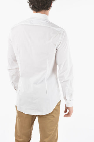 CC CCOLLECTION Cotton Shirt with Spread Collar