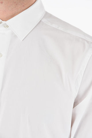 CC CCOLLECTION Cotton Shirt with Spread Collar