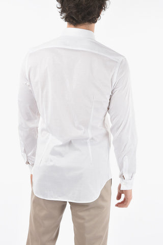 CC COLLECTION Camicia in Cotone leggero con Collo Francese