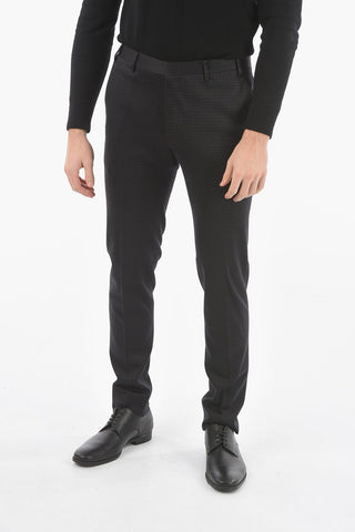 CC COLLECTION 4 Pocket Houndstooth Motif Pants
