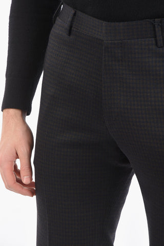 CC COLLECTION 4 Pocket Houndstooth Motif Pants