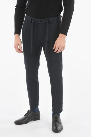 CC COLLECTION Pantaloni in Jersey Garzato con Coulisse