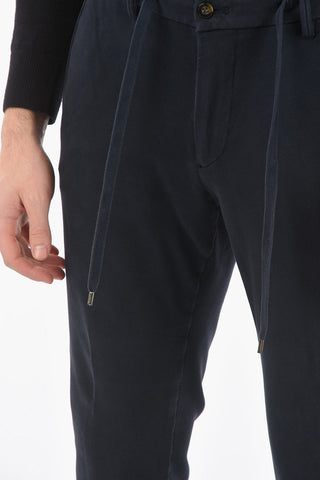 CC COLLECTION Pantaloni in Jersey Garzato con Coulisse