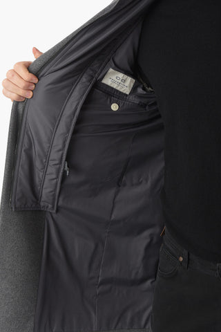 CC COLLECTION Removable Chester Piece Wool Blend Coat