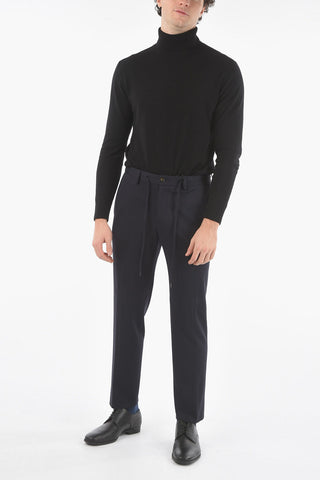 CC COLLECTION Pantaloni in Jersey Garzato con Coulisse