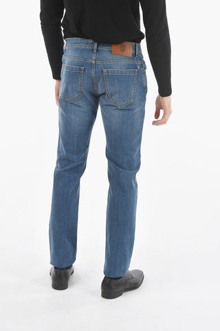 Light Wash CASTEL Slim Fit Denims