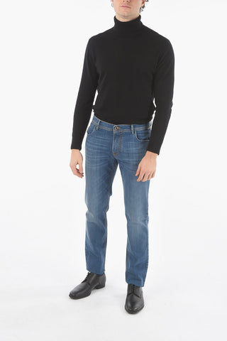 Light Wash CASTEL Slim Fit Denims