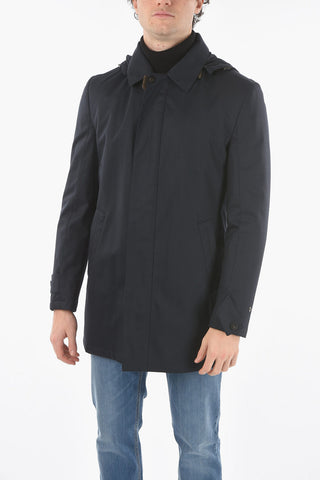ID Removable Hood IDENTITY Quilted Coat
