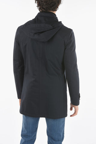 ID Removable Hood IDENTITY Quilted Coat