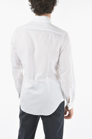CC COLLECTION Lurex Details Shirt with Cufflinks