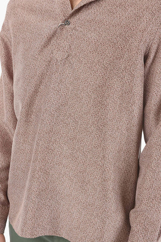 Silk 1-Button Shirt
