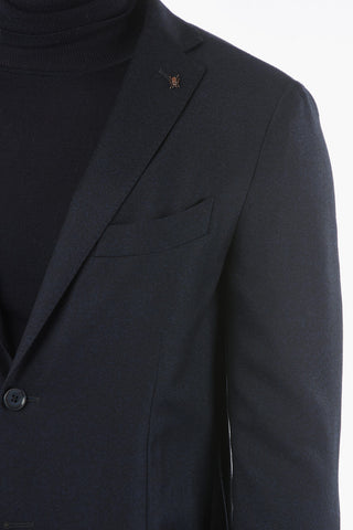 CC COLLECTION Virgin Wool REWARD Unlined Suit with Beetle Brooch