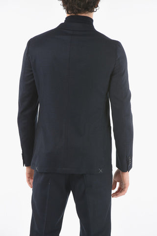 CC COLLECTION Virgin Wool REWARD Unlined Suit with Beetle Brooch