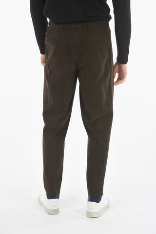 CC COLLECTION Drawstring RESET Velour Pants