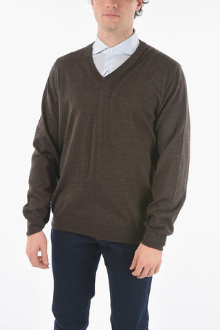 V-Neck Wool Sweater