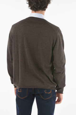 V-Neck Wool Sweater