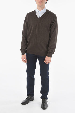 V-Neck Wool Sweater