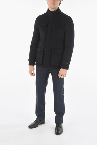 CC COLLECTION FIELD J. Wool Blend Utility Coat