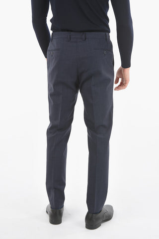 CC COLLECTION SMART SUIT Glen-checkered RESET Suit with Beetle Brooch
